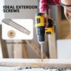 Bobibbi Deck Screws #10 x 3-1/2’’, T25 Star Torx Drive