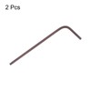 QUARKZMAN 2 Pieces Hex Key Set with Ball Head 1.5