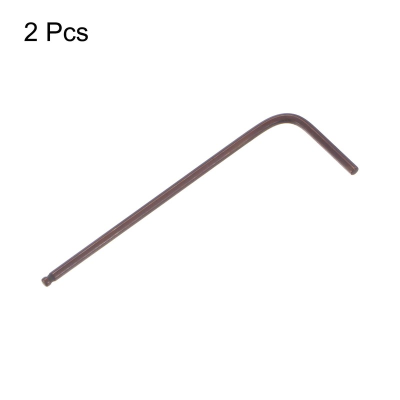 QUARKZMAN 2 Pieces Hex Key Set with Ball Head 1.5