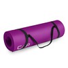 CAP Barbell Yoga Mat 1/2" Thick with Carrying Strap -