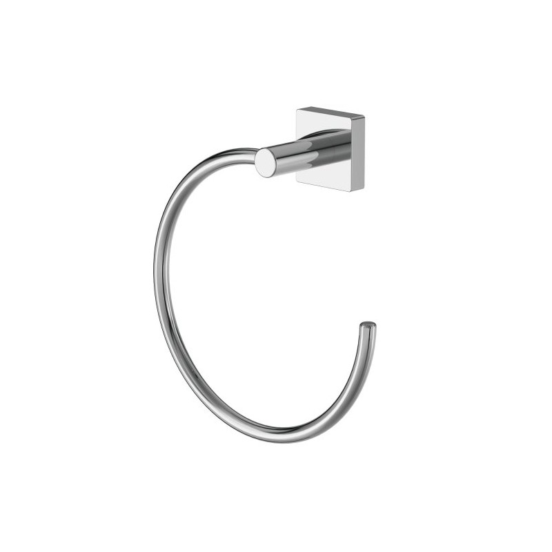 Lenz 2218002 Rain Towel Ring, Chrome