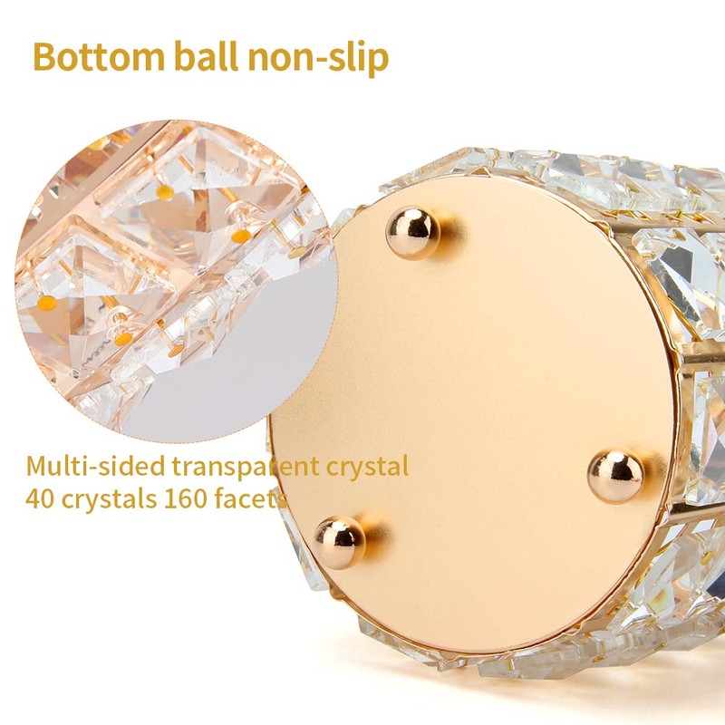 Makeup Brush Storage Crystal Makeup Brush Holder Pen Container Brush