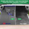 Club Car DS Floor Mat, Upgraded Non-Slip Full Coverage Golf