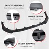 Matte Black Front Bumper Lip Splitter for 2021-2024 Toyota Camry