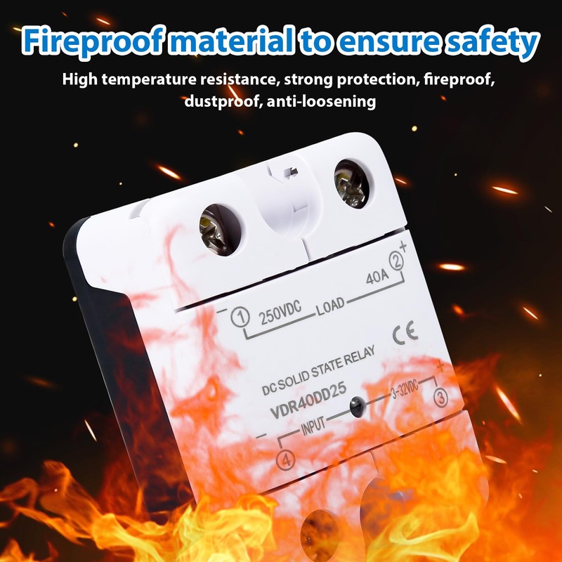 250V Solid State Relay, DD25 DD40 DC Control DC SSR