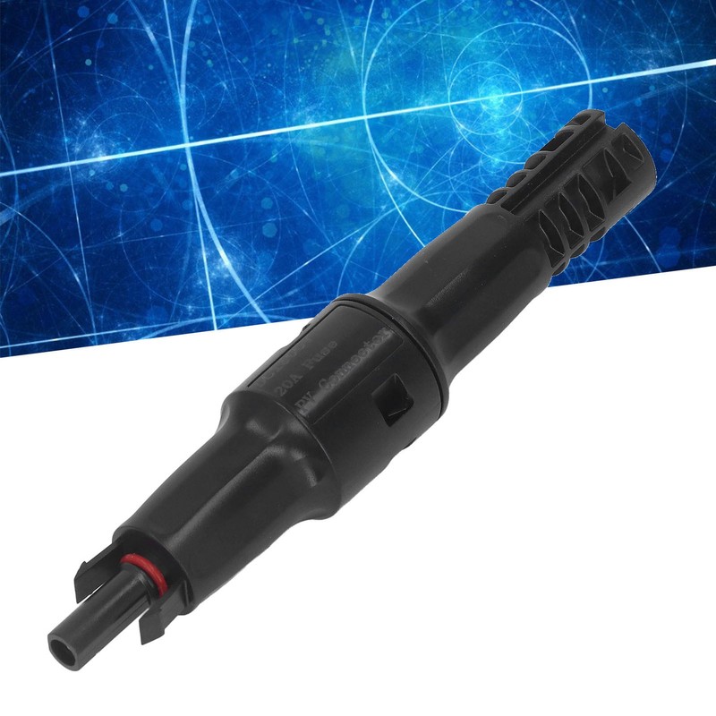 PV Fuse Connector 1500V Waterproof PPO Copper Tin Plating Male