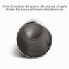 SmartShake Reforce Blanco Botella Mezcladora de Acero Inoxidable 900 ml,