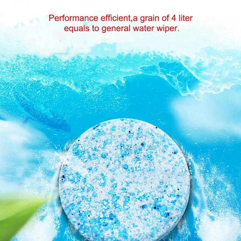 Car Windshield Washer Fluid Tablets,100PCS Windshield Glass Concentrated Washer Cleaning