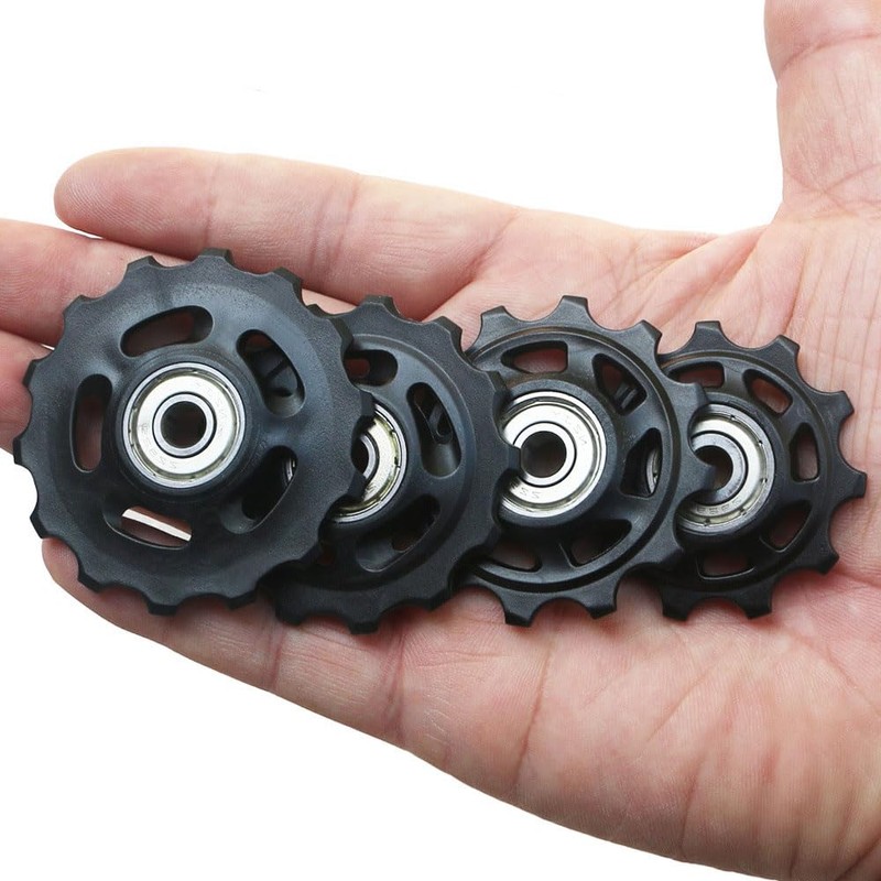 2 x 11T Derailleur RollerBoys Rear Wheel Pulleys Bicycle Rear
