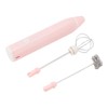Mini Electric Stirrer Cordless Multifunction Electric Eggbeater with 2 Eggbeater