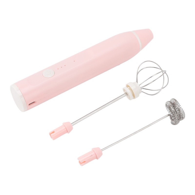 Mini Electric Stirrer Cordless Multifunction Electric Eggbeater with 2 Eggbeater