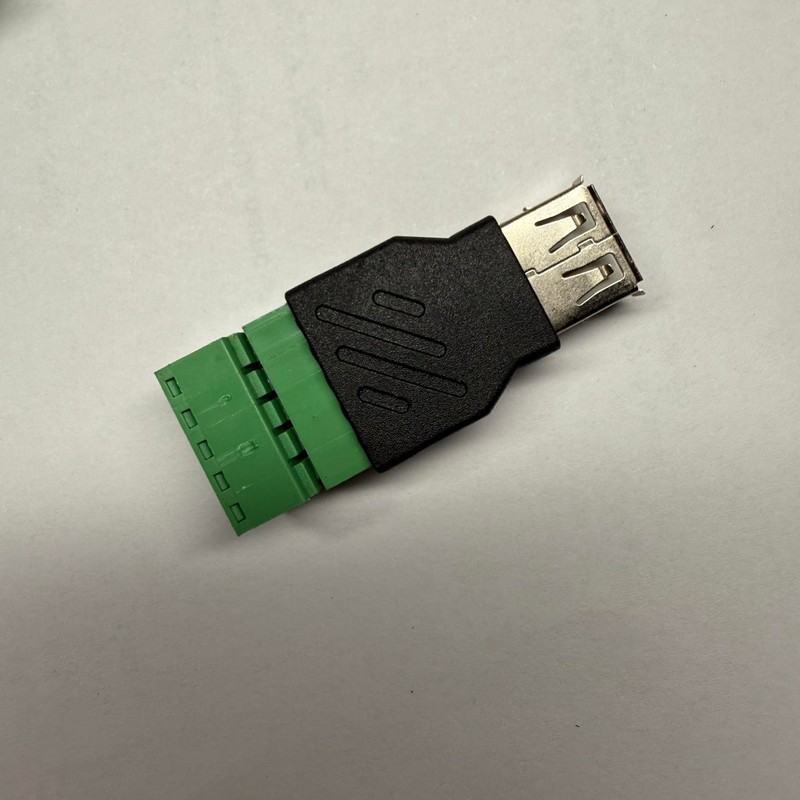 4pcs USB 2.0 Terminal Breakout Board Adapter and Screw connecter