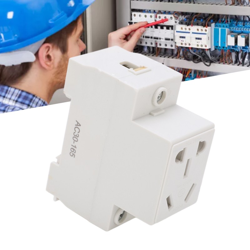 Power Socket 5 Hole 250V Durable Material Stable Sockets Safe