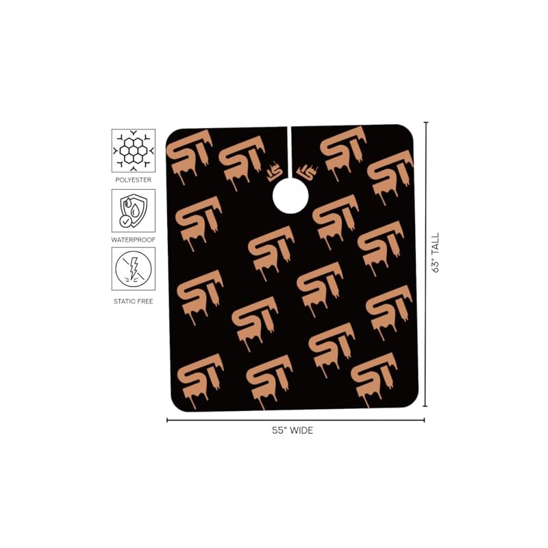 Capa de Barbero Premium Supreme Trimmer | Capa Profesional Impermeable