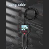 Handheld Endoscope 2.4in HD IPS LCD Screen Waterproof Lens Flexible