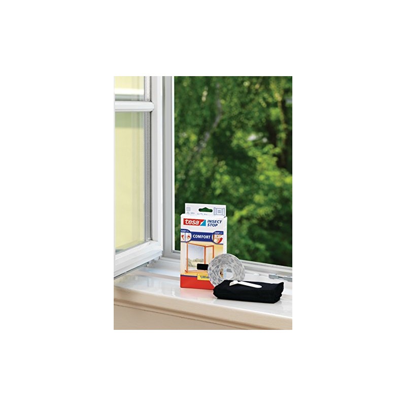 tesa Velcro Replacement Roll, White, 5.6 m