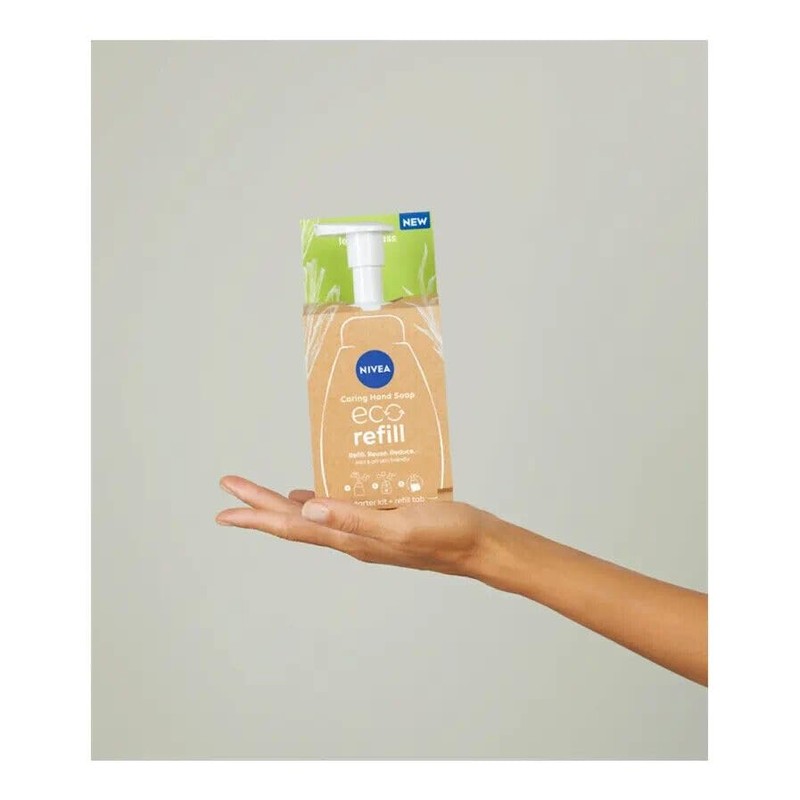 NIVEA Hand Soap Eco Refill Starter Kit, 1 Starter Kit