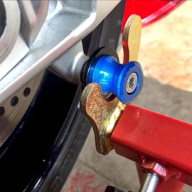 FREAXLL 8MM M8x1.5 Swingarm Spools Sliders Stand Universal Blue for CBR 600 F2 F3 F4 CBR600RR CBR1000RR GSX-R 600 750 1000 GSX-S 750 SV650 TL1000 V-Strom 650 1000 DL