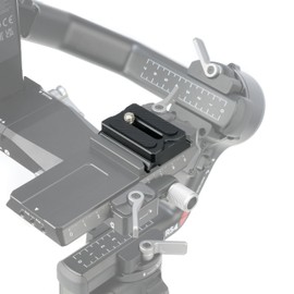 Fotga RS Upper Camera Quick Release Plate for DJI Ronin RS3 / RS 3 Mini/RS 3 Pro/RS 2 / RSC 2 / RS 4 / RS 4 Pro/RS 4 Mini Gimbal Stabilizer DSLR Mirrorless Camera Compatible Arca Swiss Tripod