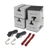 AQUARM Universal Canoe Carrier Kit Canoe Foam Block for Roof