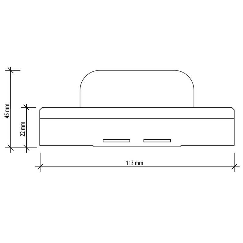 SEBSON® Outdoor Motion Detector IP65 Set of 2 Surface-Mounted Ceiling
