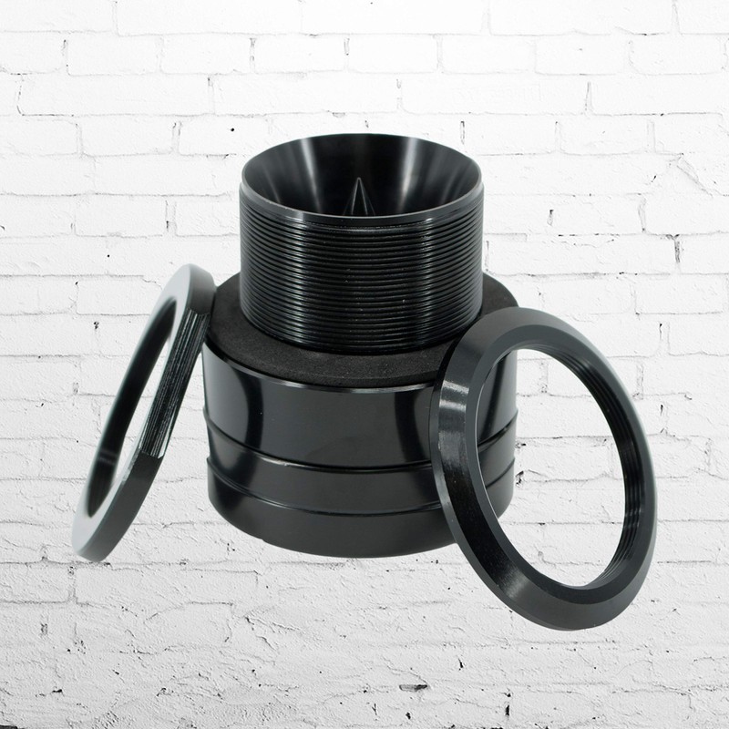 2x Audiotek ATW460BK 1" 600W Car Audio Heavy Duty Titanium