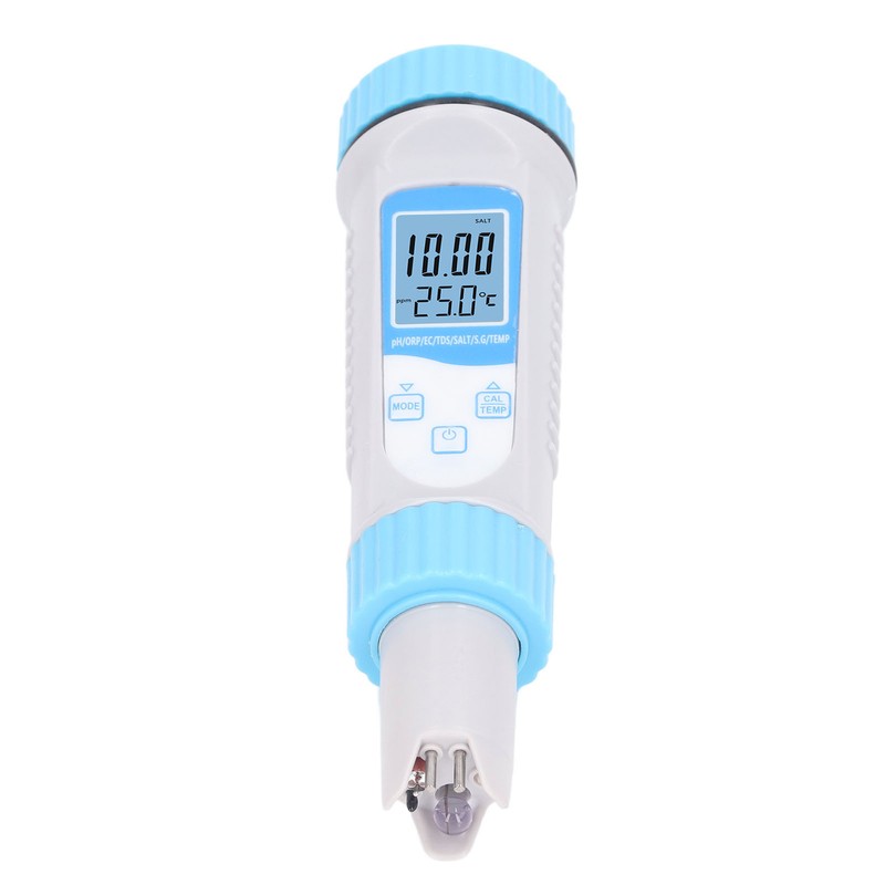 7 in 1 Water Quality Test Pen PH ORP EC