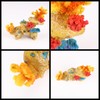 Aquarium Coral Decoration | Multi-Color Artificial Coral Reef Ornament |