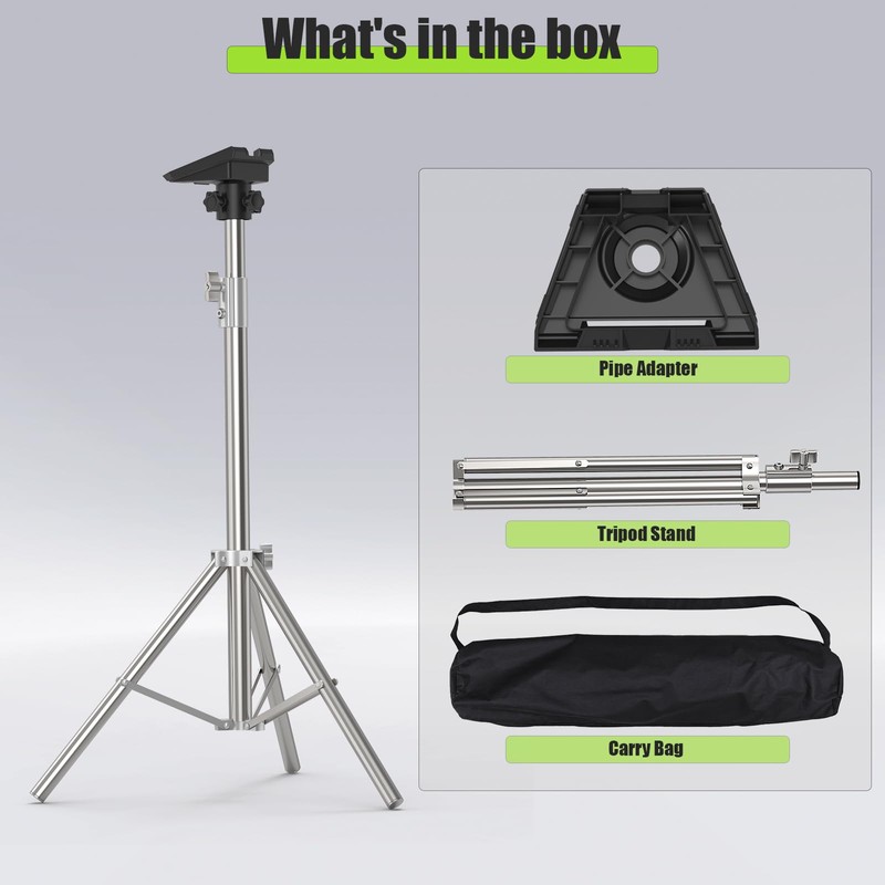 Starlink Gen 3 Tripod Stand, Stainless Steel Mount Supports Gen