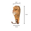 Wall Hooks Safari Family Animal Heads – Double Wooden Coat