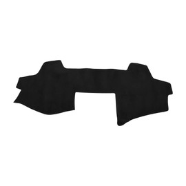 Partuto Dash Cover - Car Center Console Sun Shade Protect Carpet - for Toyota Camry 2007-2011 - Suede Black - 1 Pc