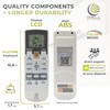 Wellclima WEC-FT1 Remote Compatible with Fujitsu and General Air Conditioners,