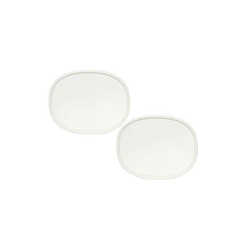Corningware F-12-PC 1.5qt Oval French White Lid (2-Pack)