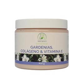 Crema Facial & Corporal De Gardenias, Colágeno y Vitamina E Piel Tersa 400g