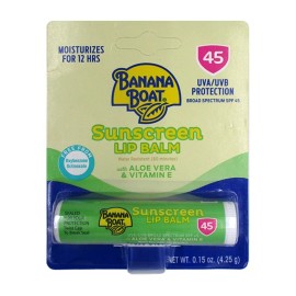 Nourishing Sun Protection – Banana Boat SPF 45 Lip Balm (Pack of 2)