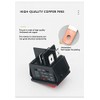 Yoiilnz 30A 250VAC/35A 125VAC KCD2 KCD4 Rocker Switch DPST 4