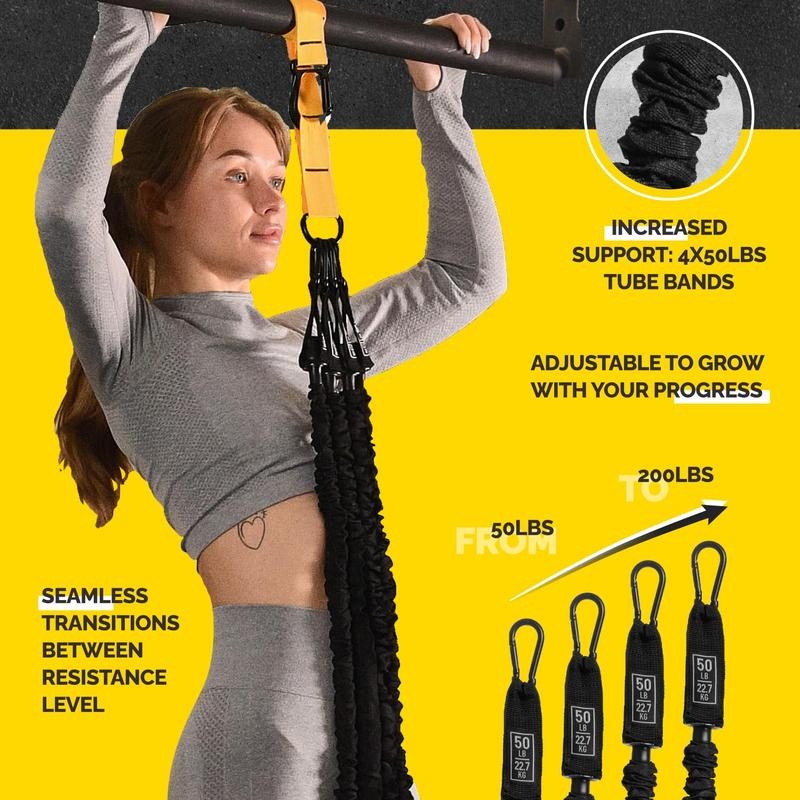 Pull Up Assistance Bands Set – Adjustable Heavy-Duty Bands for