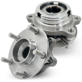 Pair 513294 Front Wheel Bearing Hub Assembly Compatible with Nissan Altima 2007 2008 2009 2010 2011 2012 (Fits 2.5L 4-Cylinder Models Only), for 2013 Altima 2.5L Coupe Only, 5 Lug w/Encoder ABS