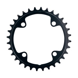 FSA Unisex Adult Pro 2x11 Road Chainring - Black, 120 × 50T