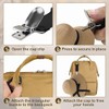 GOEDEKE 2Pcs Hat Clips for Travel on Bag, Hat Bag
