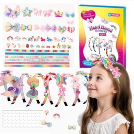 Goorder Colorful Headband Making Kit for Girls Toy Age 6 7 8 9 Fashion Fun DIY Beautiful Hair Bands & Hair Accessories Craft Game Birthday Gifts Arts Toys for Girl