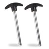 Liyquint 2Pcs Stainless Steel Weight Stack Pins - Locking Gym