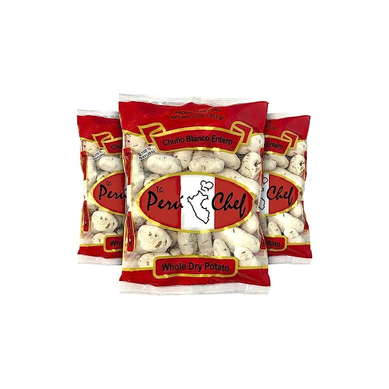 PeruChef Chuño Blanco Entero 312 gr | White Peruvian Whole