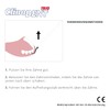 Clinodent Trio - Anti-Zahnstein-Kit mit Aufhellungs-Gummikopf, Zahnsteinhebel und Zahnstein-Spiegel