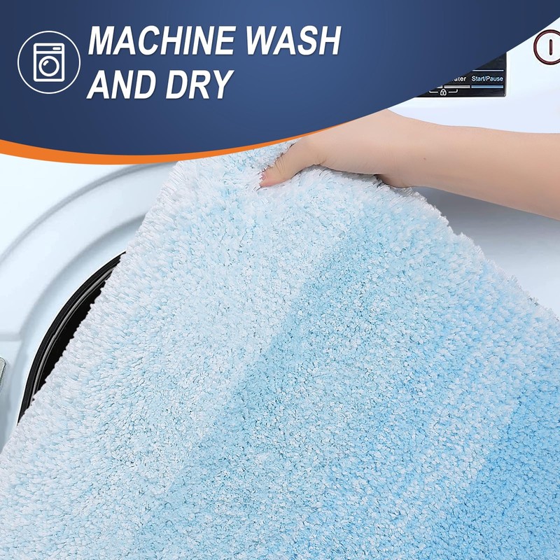 OLANLY OLANLY Bathroom Rugs Mat 30x20, Extra Soft Absorbent Microfiber