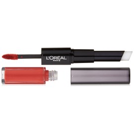 L'Oréal Paris Infallible Pro Last 2 Step Lipstick, Continual Crimson, 1 fl. oz.