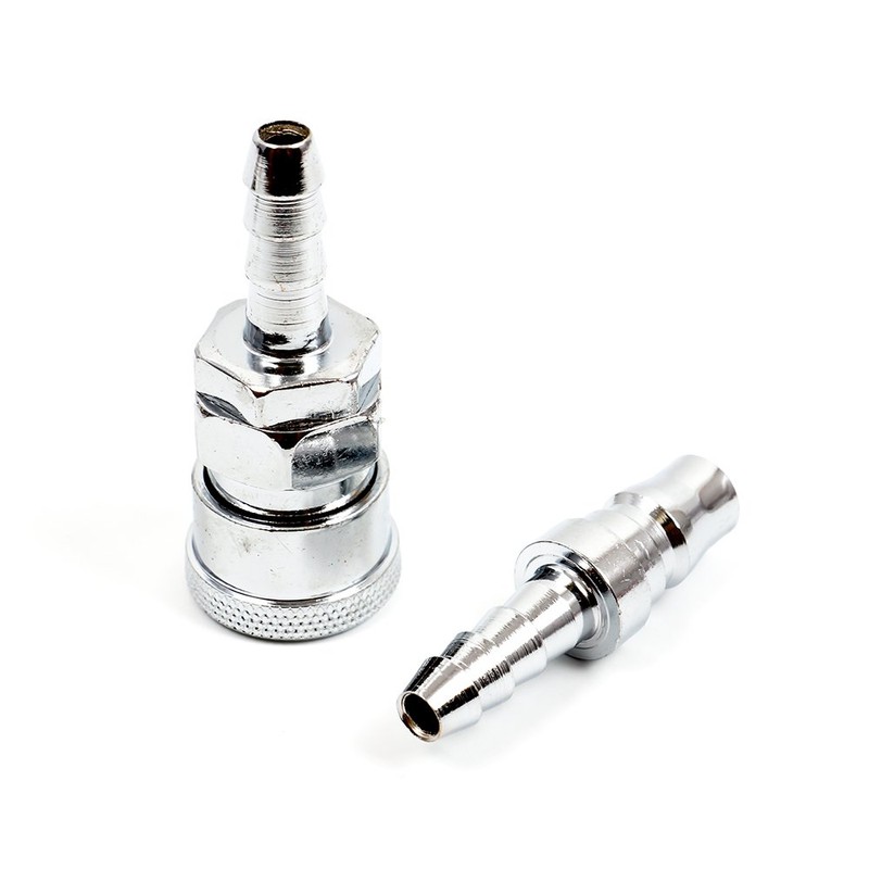 4Pcs 8mm Gas Lpg Hose Copper Nozzle Coupling Quick Release