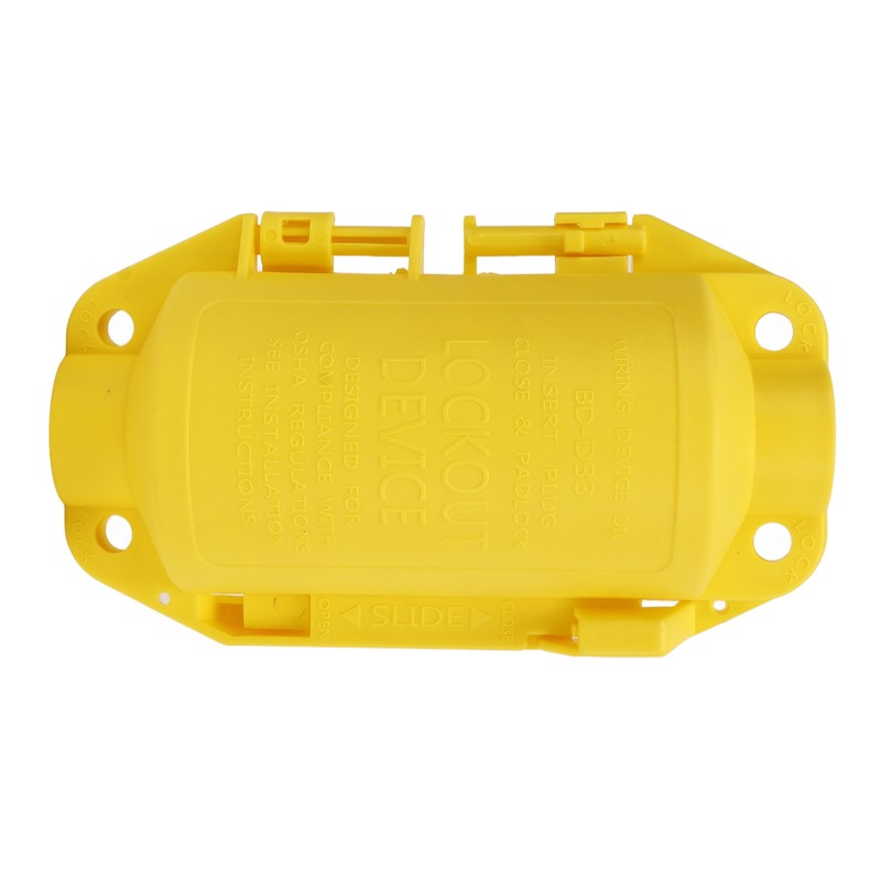 Industrial Electrical Plug Lockout Device Set Universal Electrical Plug Lockout
