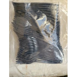 Unbranded Plastic Forks Black 1200 Counts