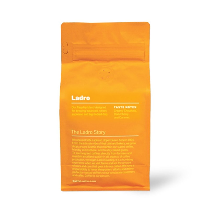 Caffe Ladro Espresso Blend ,12 Ounce